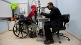 Najjar mengatakan saat itu dia sama sekali tidak menyerang pasukan Israel. (REUTERS/Ibraheem Abu Mustafa)