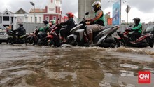 Hujan Deras, Empat Kecamatan di Jaksel Banjir