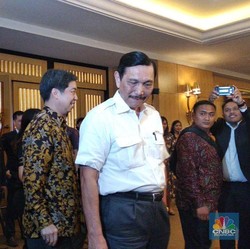 Luhut Buka Suara Soal Pertemuan Bos Freeport dan Jokowi
