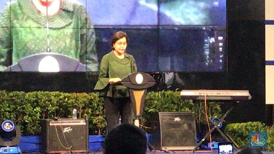 Sri Mulyani Indrawati menyampaikan capaian reformasi birokrasi dan transformasi kelembagaan di lingkungan Kementerian Keuangan.