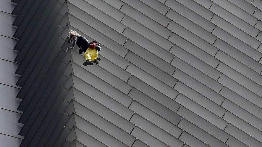 French urban climber Alaine Robert, popularly known as 