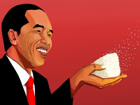 Jokowi Buat 'Google' Data, Ribut Soal Impor Beras Kelar?