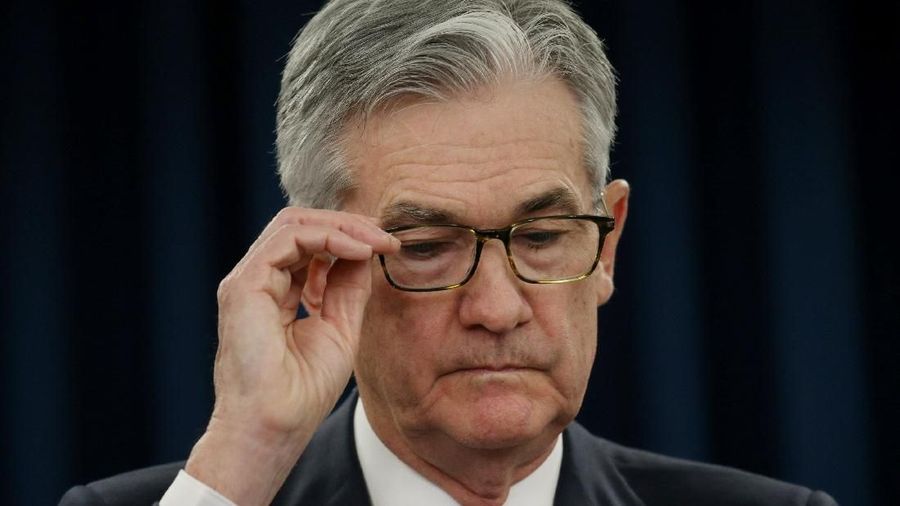 Gubernur Federal Reserve Jerome Powell mengatakan ekonomi Amerika Serikat (AS) tetap kuat namun marabahaya tengah bersiap menyerang.