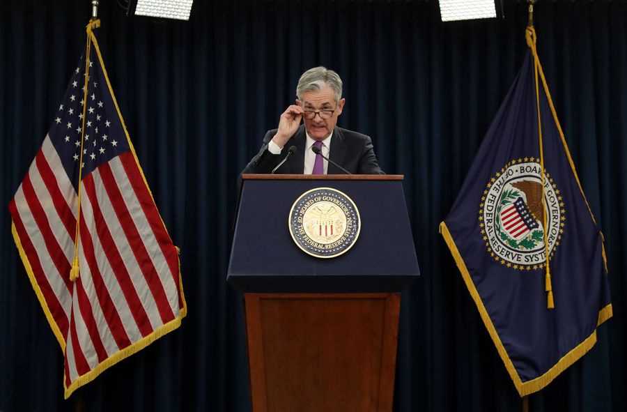 Gubernur bank sentral Amerika Serikat (AS) Federal Reserve, Jerome Powell