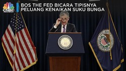 Bos The Fed Bicara Tipisnya Peluang Kenaikan Suku Bunga