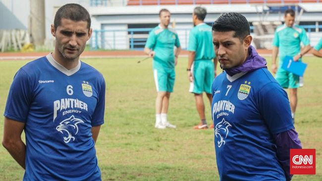 Misteri Vizcarra Ganti Nomor Punggung di Persib