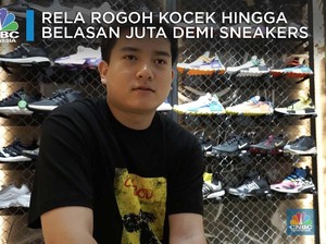 Demi Sneakers, Leslie Liando Rela Rogoh Belasan Juta Rupiah!