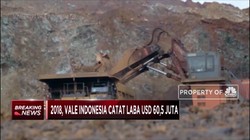 Vale Indonesia Raih Laba USD 60,5 Juta di 2018