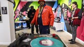 Amerika Serikat merayakan 40 tahun hip hop, yang disebut sebagai era fenomenal di dunia musik. (ANDREW CABALLERO-REYNOLDS / AFP)