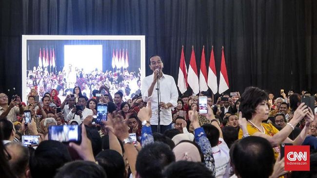 Jokowi Ungkap Survei Internal, Elektabilitas di Jateng Turun
