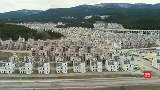 VIDEO: Kastil ala Disney di Turki Terbengkalai Akibat Krisis