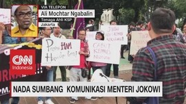 Nada Sumbang Komunikasi Menteri Jokowi (3/3)