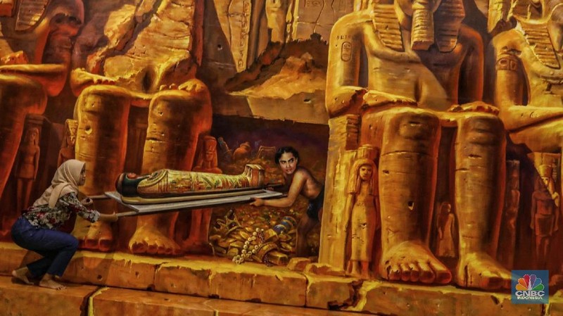 Museum ini memiliki berbagai ruangan yang berisi lukisan dengan seni ilusi 3 dimensi.