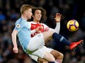 Aguero Dua Gol, Man City Unggul Atas Arsenal di Babak I