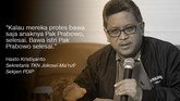 Sekretaris TKN Jokowi-Ma'ruf/Sekjen PDIP, Hasto Kristiyanto.