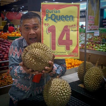 Viral! Ini Dia Duren Langka Seharga Rp14 Juta