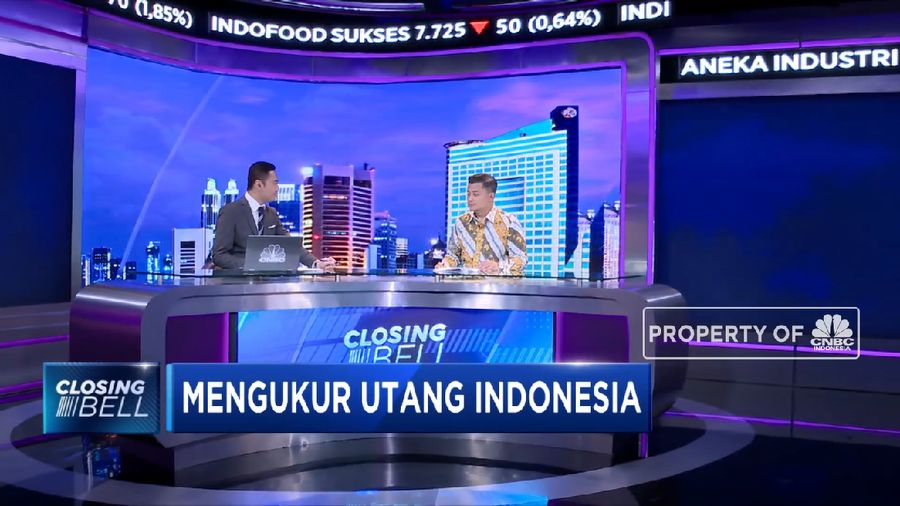 Beban utang luar negeri Indonesia tersebut tidak akan membebani bila suatu hari rupiah kembali bergejolak.