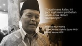 Wakil Ketua Majelis Syura PKS/ Wakil Ketua MPR, Hidayat Nur Wahid.