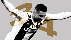 INFOGRAFIS: Rekor Hebat Cristiano Ronaldo di 34 Tahun