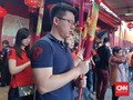 Ratusan Warga Tionghoa Rayakan Imlek di Wihara Petak Sembilan