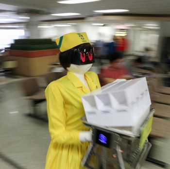 Ketika Robot Jadi Perawat Rumah Sakit di Thailand