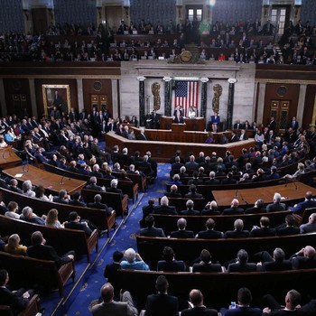 Tepuk Tangan 'Sindiran' Ketua DPR untuk Pidato Trump