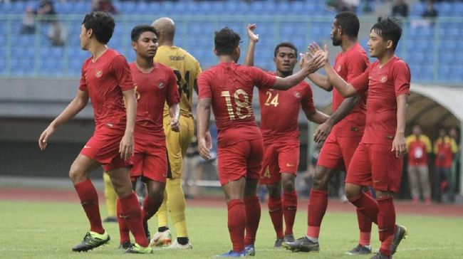 Timnas Indonesia U-22 Asah Bola Mati Sebelum ke Kamboja