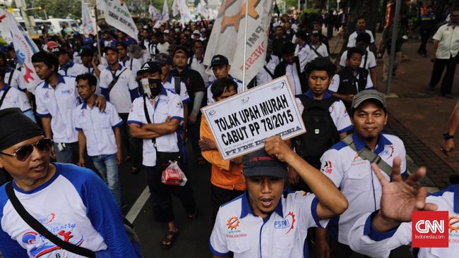 Ribuan Buruh Terjun Demo ke DPR Besok