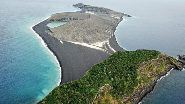 NASA Temukan Pulau Baru Hasil Letusan Gunung Api di Oceania