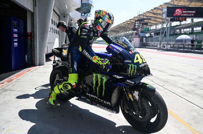 Valentino Rossi Pamer Helm Baru di Tes MotoGP 2019