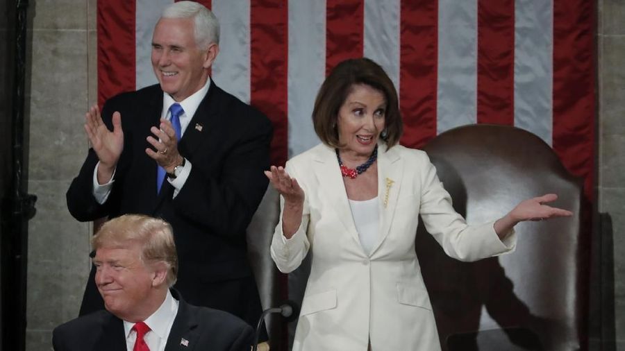 Dalam pidatonya, Presiden AS Donald Trump berbicara tentang perempuan dalam angkatan kerja.