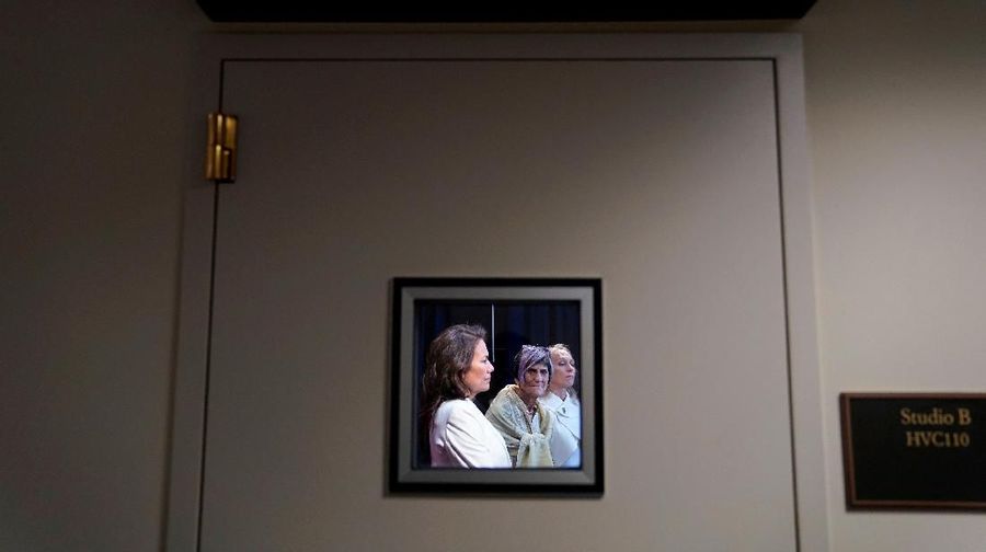 Dalam pidatonya, Presiden AS Donald Trump berbicara tentang perempuan dalam angkatan kerja.