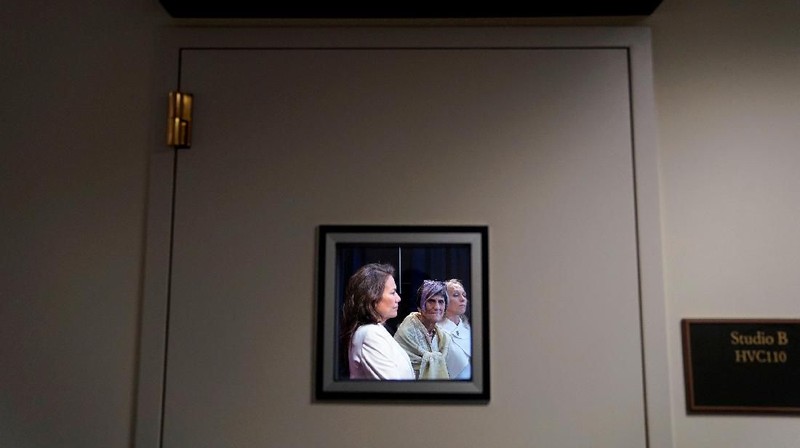 Dalam pidatonya, Presiden AS Donald Trump berbicara tentang perempuan dalam angkatan kerja.