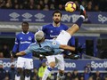 FOTO: Manchester City Sikat Everton dan Geser Liverpool
