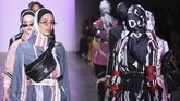 Dian Pelangi membawa sentuhan modern dalam setiap karya-karya busana modestnya. (Yuchen Liao/Getty Images for Indonesian Diversity/AFP)