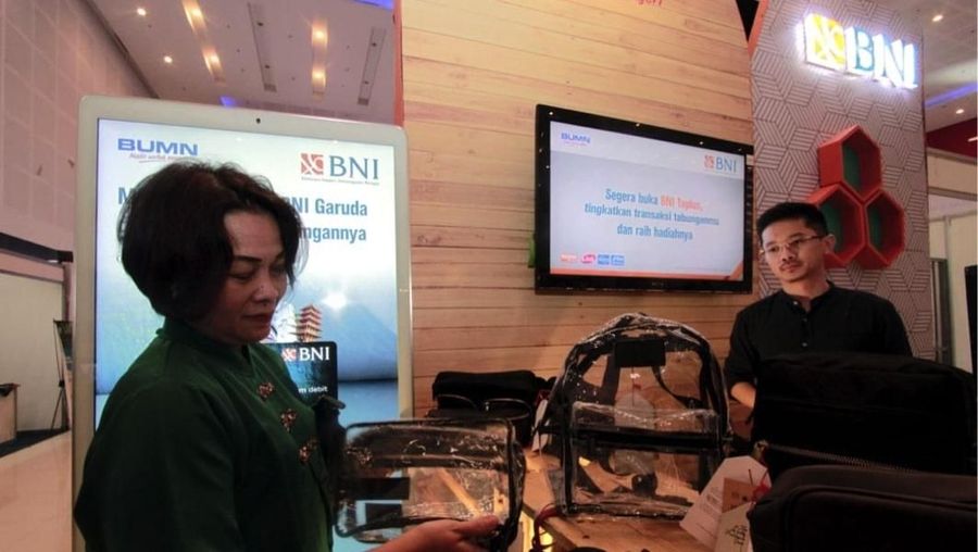 PT Bank Negara Indonesia (Persero) Tbk (BNI) mengajak salah satu mitranya untuk menjajakan barang dagangan berkualitas