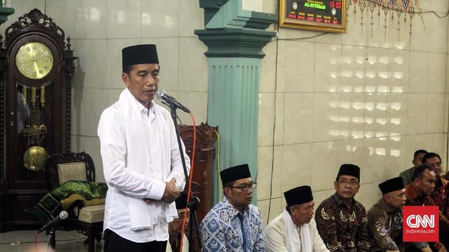 Di Cianjur, Jokowi Minta BPN Percepat Sertifikat Tanah Masjid