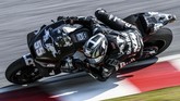 Pebalap KTM Tech 3 sekaligus tuan rumah, Hafizh Syahrin, meraih hasil kurang memuaskan di tes hari kedua dengan berada di posisi ke-25. (Mohd RASFAN / AFP)