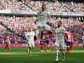 Madrid Unggul 2-1 atas Atletico di Babak Pertama