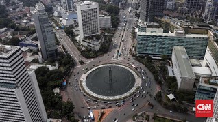 Usai Demo, Kawasan MH Thamrin Dibuka Pagi Ini