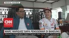 Marc Marquez Sapa Penggemar di Bandung
