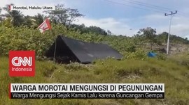 Pasca Gempa, Warga Morotai Mengungsi di Pegunungan