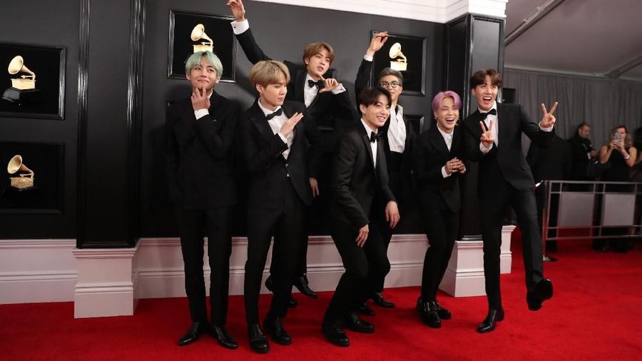 61st Grammy Awards - Arrivals - Los Angeles, California, U.S., February 10, 2019 - BTS. REUTERS/Lucy Nicholson