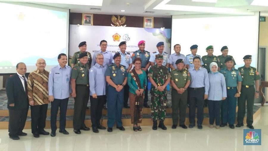 MoU ini terkait penguatan ketahanan pangan dan pengamanan sektor kelautan dan perikanan.