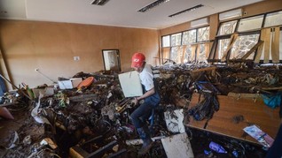 FOTO: Yang Tersisa Usai Banjir Bandang Kabupaten Bandung