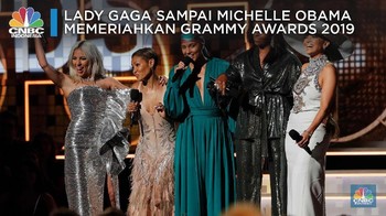 BTS Sampai Michelle Obama Meriahkan Grammy Awards 2019