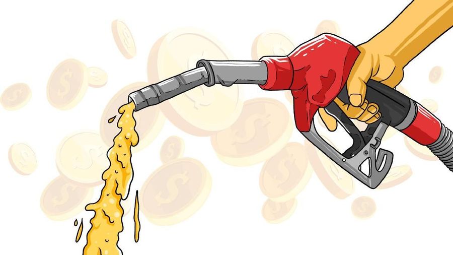 infografis harga baru bensin non subsidi untuk RON 92 ke atas