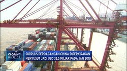 Surplus Dagang China Diramal Susut di Januari 2019