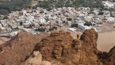 Al Ula adalah sebuah kota yang dibangun dari bebatuan raksasa di tengah padang pasir. (REUTERS/Faisal Al Nasser)