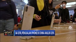 Penjualan Iphone di China Anjlok 20%